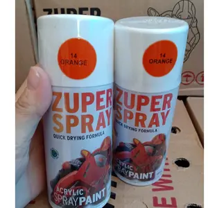 Pilok Pilox Zuper Spray Paint Warna P 14 Orange (150cc/KECIL) HARGA SATUAN