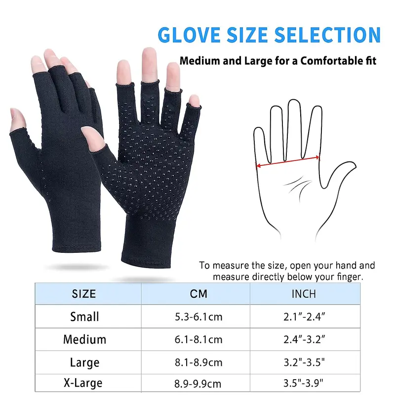 Sports Gloves, 1 Pair Anti-slip Gloves for Work, Cycling, Sports Gloves for Women & Men, Sports & Outdoor Clothing Accessories 1