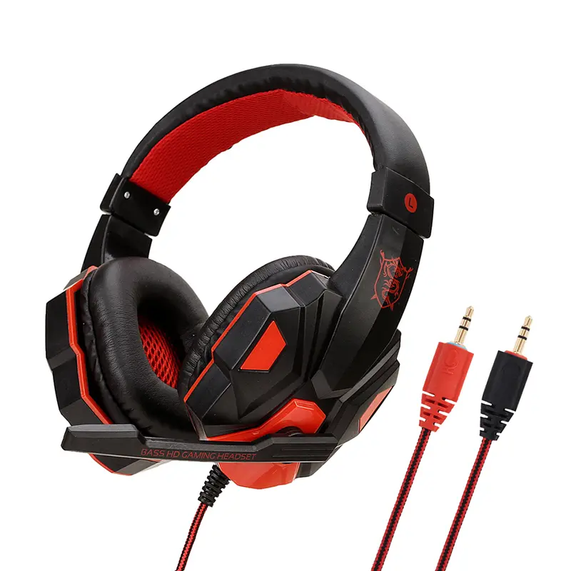 Tai nghe chơi game âm thanh nổi, Akihzfe Soyto SY830MV, Tai nghe điều khiển âm lượng, có Mic, dành cho PC 3