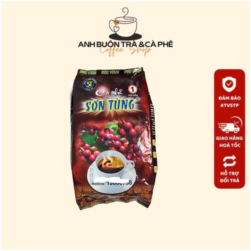 500G CÀ PHÊ SƠN TÙNG (1 gói) TẠP HOÁ 1 BỘT PHA PHIN TRUYỀN THỐNG Coffee Cafe