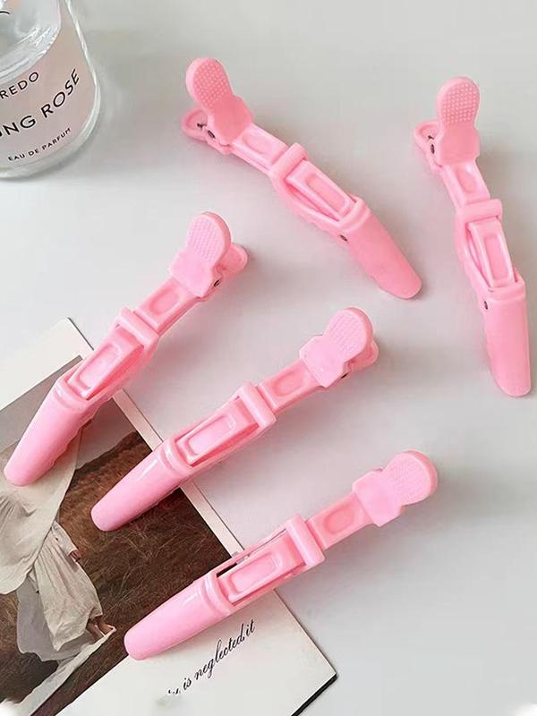 Oversized Alligator Hair Clips for Women, Minimalist Versatile Hair Clips, Side Positioning Clips for Hairdressers and Makeup Artists, Hair Clips for Perming Tools, Barrettes 7