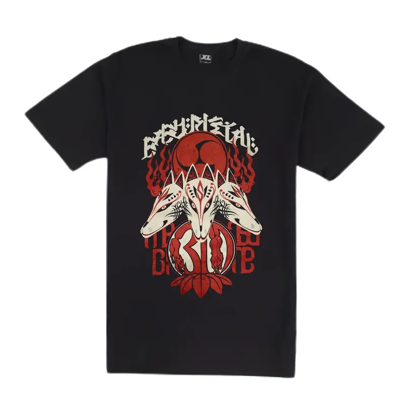 Kaos Oblong Distro BABY METAL "MEGITSUNE" 0