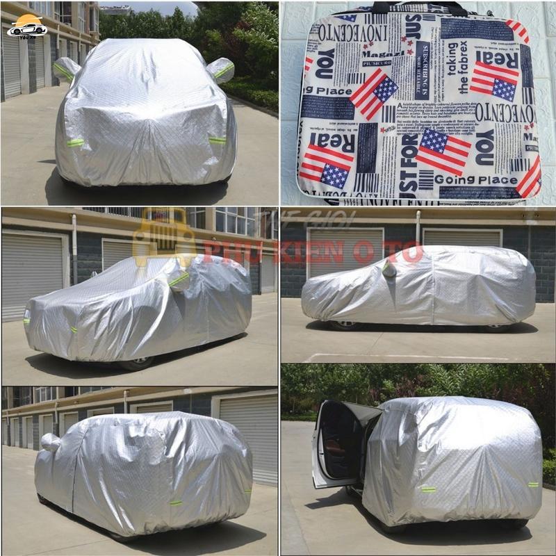 Bạt Phủ Xe Ô Tô Toyota Vios, Altis, Camry, Fortuner, Innova, Yaris, Rush, Hilux, Wᶖgo, Land Cruiser, Cross bat phuoto đồ  trùm  xe  hơi  7  chỗ bạt  trùm  xe  ô  tô  5  chỗ 8