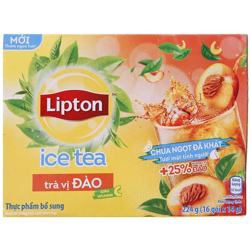 Product Introduction of TRÀ LIPTON HÒA TAN (VỊ CHANH/ĐÀO) Tea 9