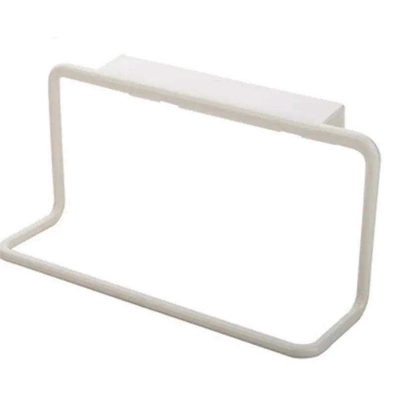 1Pcs Plastic Hanging Holder Multifunction Towel Rack Cupboard Cabinet Door Back Home Storage Organizer Kitchen Accessories 6
