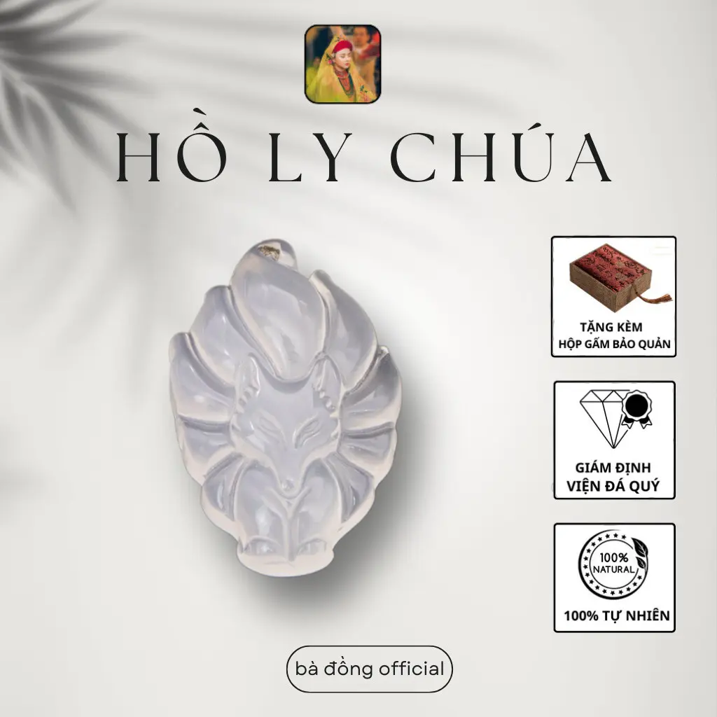 Đá Phong Thủy Hồ Ly Chúa TRẮNG Mệnh KIM+THỦY,Đã Được Kiểm Định 100% Tự Nhiên Mang Lại Quyền Lực,Thu Hút Tài Lộc,Phú Quý
