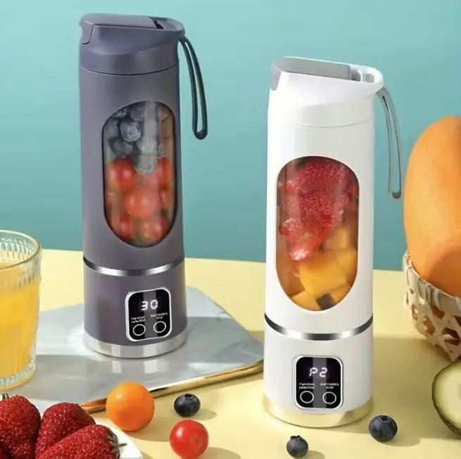 TikTok Portable Blender for Smoothies and Liquids, Compact Juicer & Blender, USB Rechargeable, Diet-Friendly, Ideal for Home Kitchen Appliances home furniture