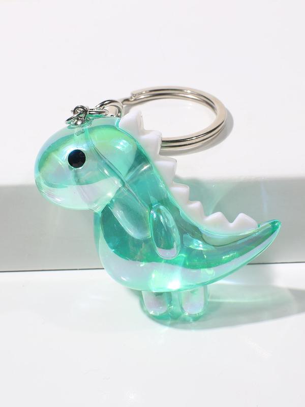 Casual Cute Dinosaur Keychain, Animal Shaped Pendant Key Ring for Keys and Phone, Lovely Fashion Kawaii Accessories for Best Friends Gift 8