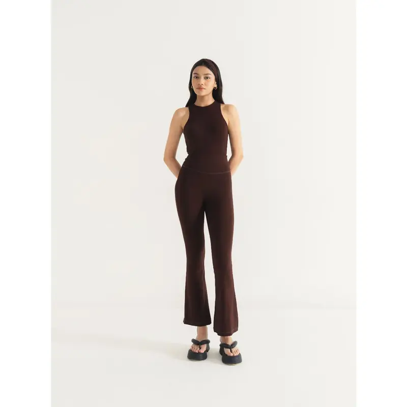 GOENA Hailey Flare Legging - Legging Flare High Waist Wanita Yoga Legging 2