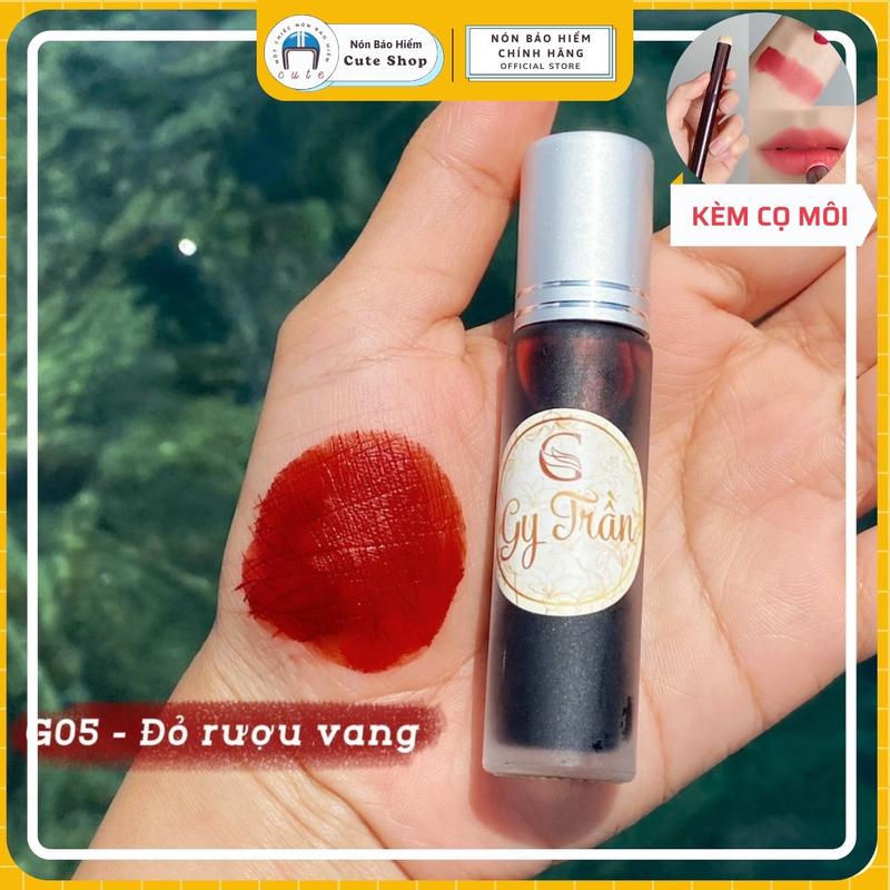 Son tint Lăn Gy Trần Lâu Trôi Kèm Cọ Môi CUTE SHOP
