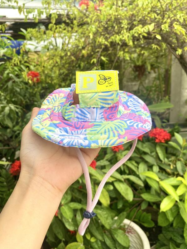 Nón Tai Bèo Che Nắng Cho Thú Cưng - Mũ Tai Bèo Đi Du Lịch 5