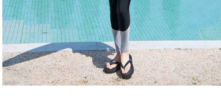Product Introduction of [Alluer] Two-Piece Swimsuit for Women Long Sleeve Long Pants Sun Protection 2025 New Slimming Hot Spring Swimwear Jellyfish Suit Surfing Diving Suit mark  zuckerberg  blue  jumpsuit เอื้อย  ไหม  คน  ลาว 12
