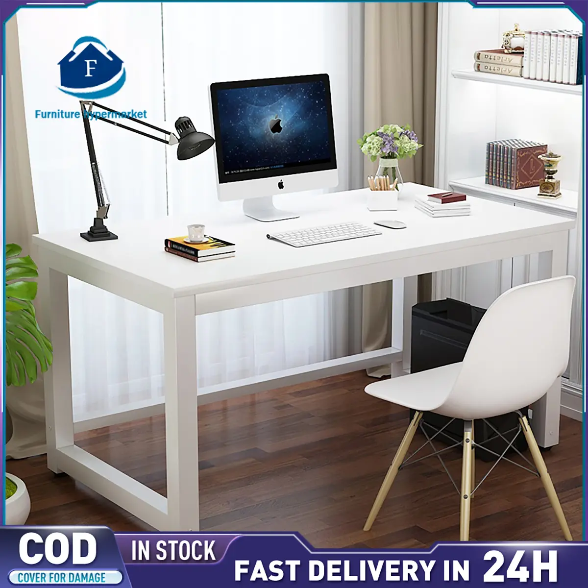 Computer Desk Desktop SimpleWorkbench Office Simple Modern ...
