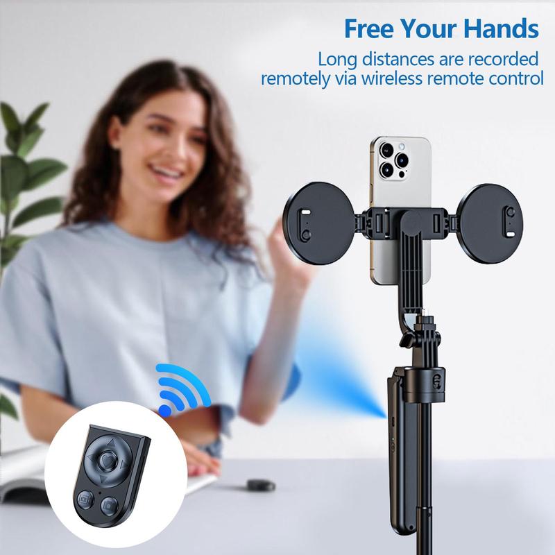 Auto Face Tracking Phone Holder, 360° Rotation Face Body Phone Tracking Tripod, Smart Shooting Camera Mount for Live Vlog Streaming Video, Selfie 5
