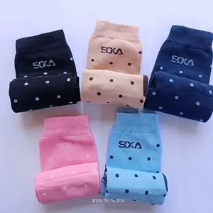 Kaos Kaki Soka Jempol Muslimah - Essentials Polkadot Motif Wanita Pria Panjang Hitam Dewasa Kaos Kaki Soka Jempol Muslimah - Essentials Polkadot Motif Wanita Pria Panjang Hitam Dewasa