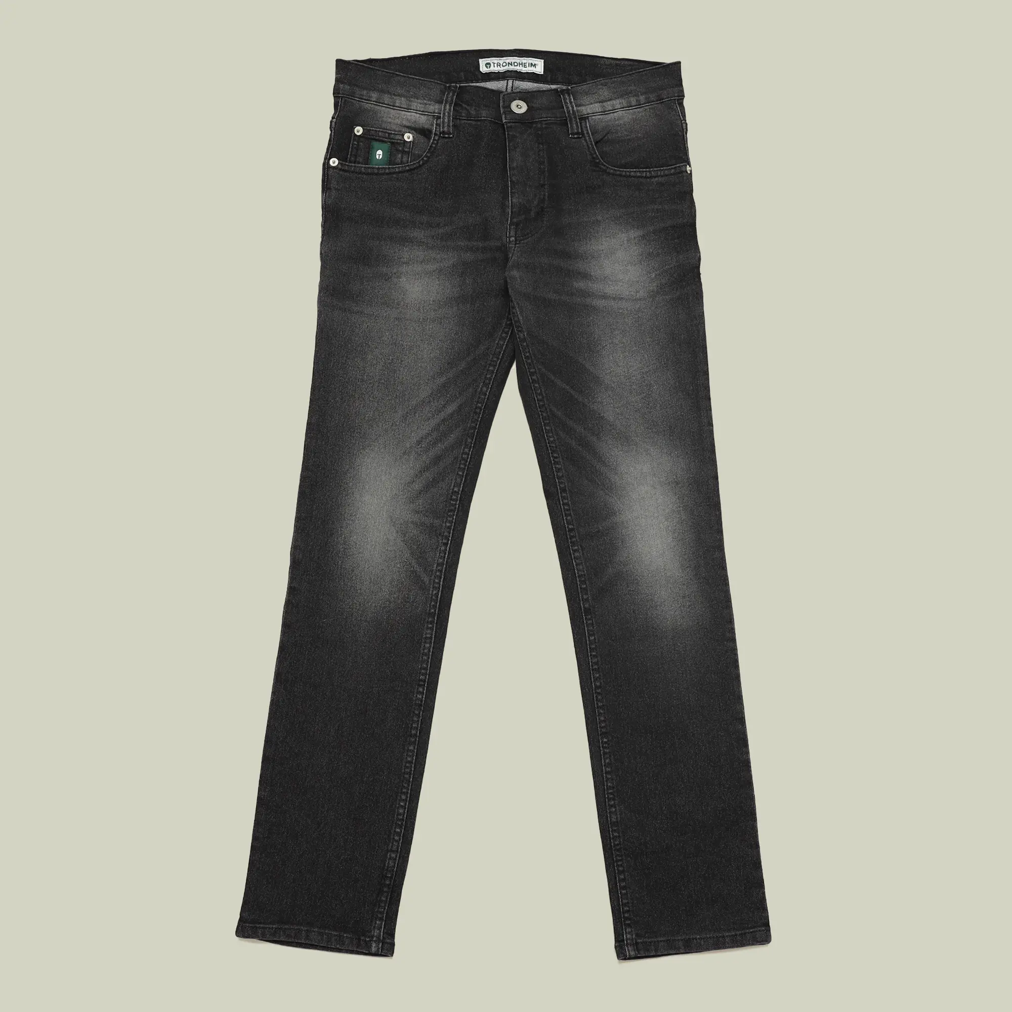 Trondheim Celana Jeans Pria Denim Long Pants Vargas Whisker Rinkle Jaz Black Indigo