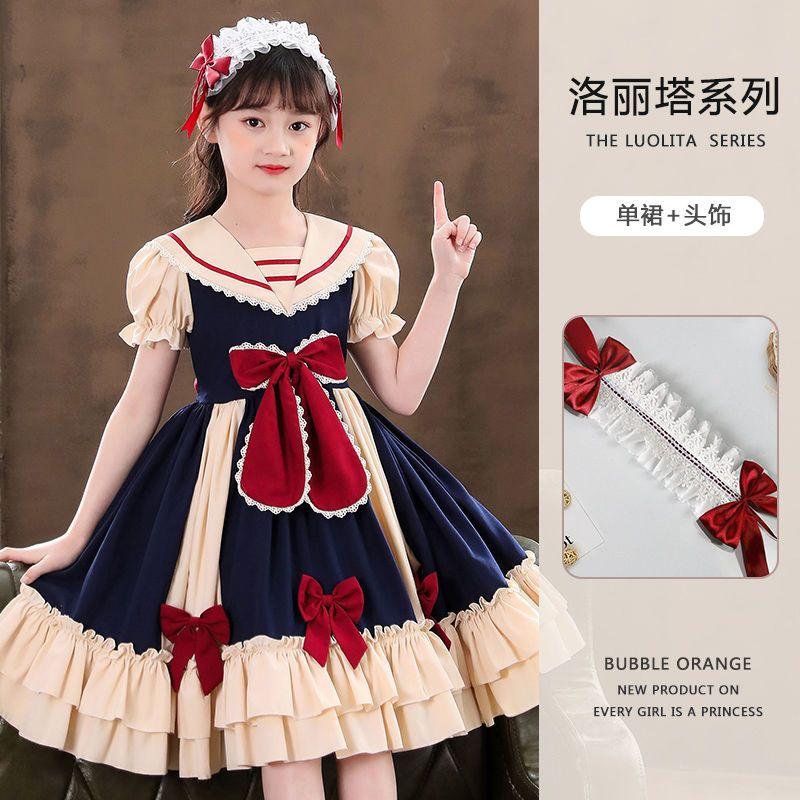 Product Introduction of Váy Công Chúa Lolita, Cho Bé Gái, Hàng Mới Về Năm 2024, Váy Dài Tay, Phong Cách Preppy, Thời Trang, Thích Hợp Cho Mùa Thu Và Mùa Đông, Quần Áo Trẻ Em, Quần Áo Mùa Thu 4