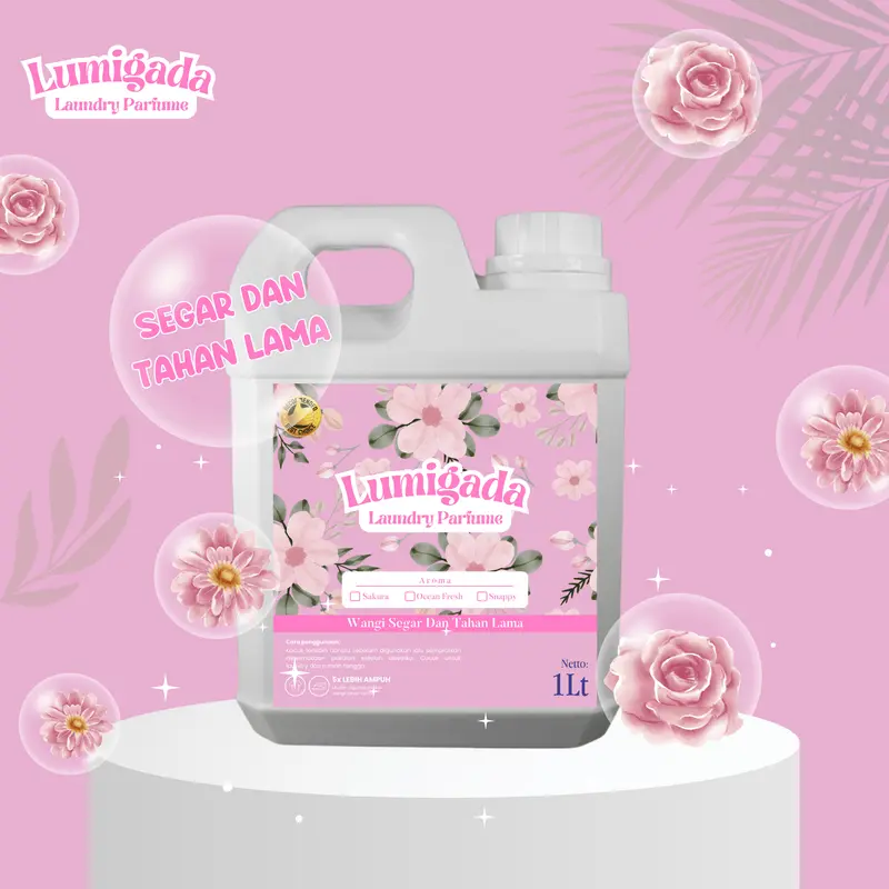 PARFUM LAUNDRY Lumigada Pewangi Pakaian Tahan Lama Berkualitas isi 1 Liter 1