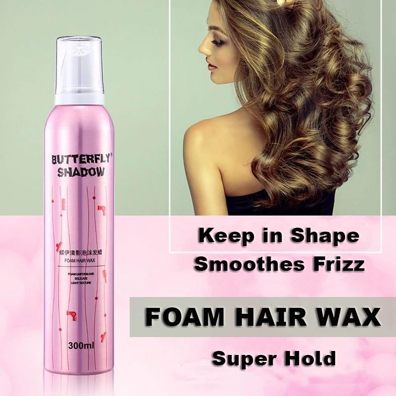 BUTTERFLY SHADOW Spray Foaming Wax Semburan Rambut Melembap Untuk ...
