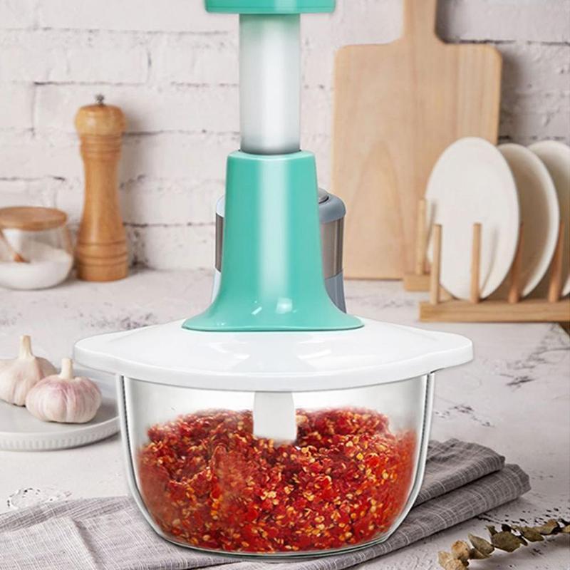 Product Introduction of Hand Press Push Food Processor Chopper Multifunctional Meat Grinder For Household Kitchen N5Q9 18