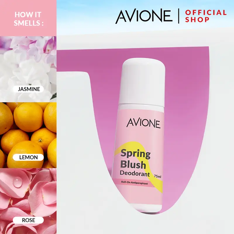 Avione Roll-On Deodorant 75 ml Mengurangi Bau Badan 3