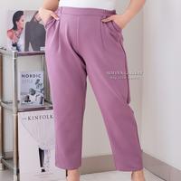 ADEEVA Cassandra Pants Celana Scuba Jumbo - Shop | Tokopedia
