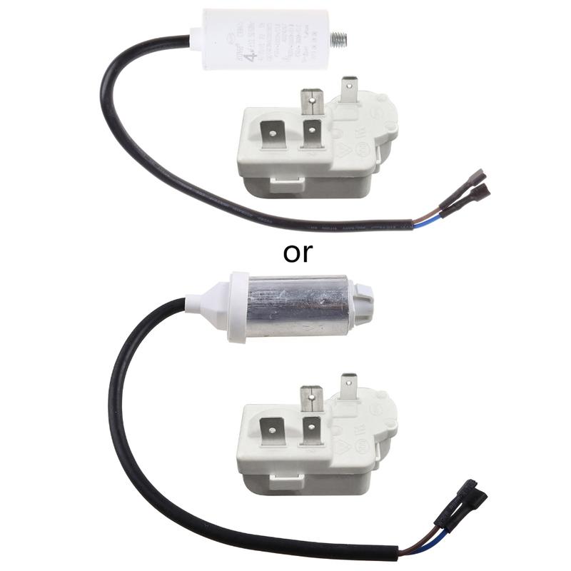 Product Introduction of 4 Pin Compressor PTC Start Relay Replacement  Freezer High Current Starter Refrigerator Spare Parts Easy to Install 59