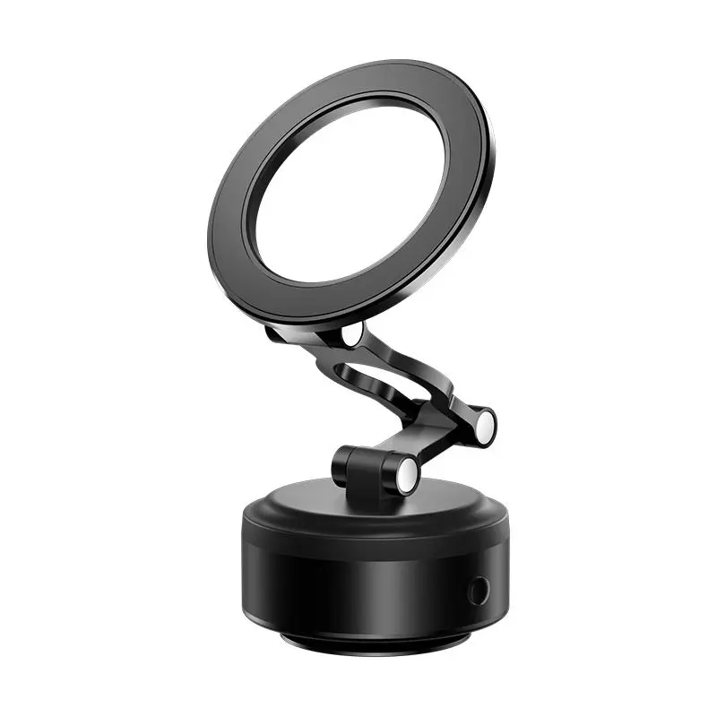 360° Adjustable Electric Vacuum Magnetic Suction Cup Phone Holder, Hands-free Magnetic Cell Phone Holder for Car, Gym, Mirror, Smooth Surface