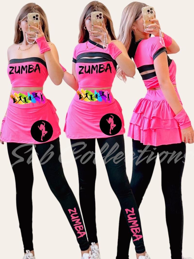 Product Introduction of ONHAND 4in1 ZUMBA OUTFIT RUFFLES TERNO LEGGINGS 3
