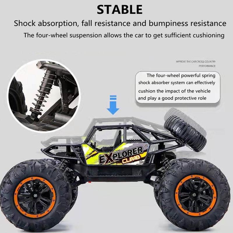 Product Introduction of Rc Car With HD 720P WIFI FPV Camera Machine On Remote Control Stunt 1:18 2.4G SUV Radiocontrol U5N4 39