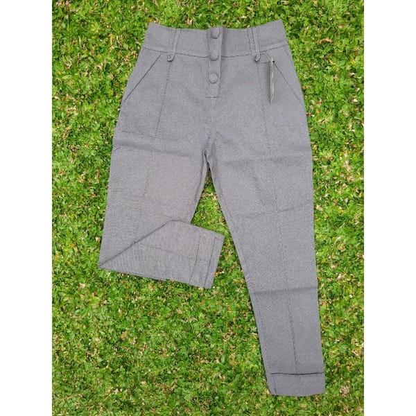 K3 baggy pants stretch celana kantor wanita melar Celana Chino Combed Diamond 2