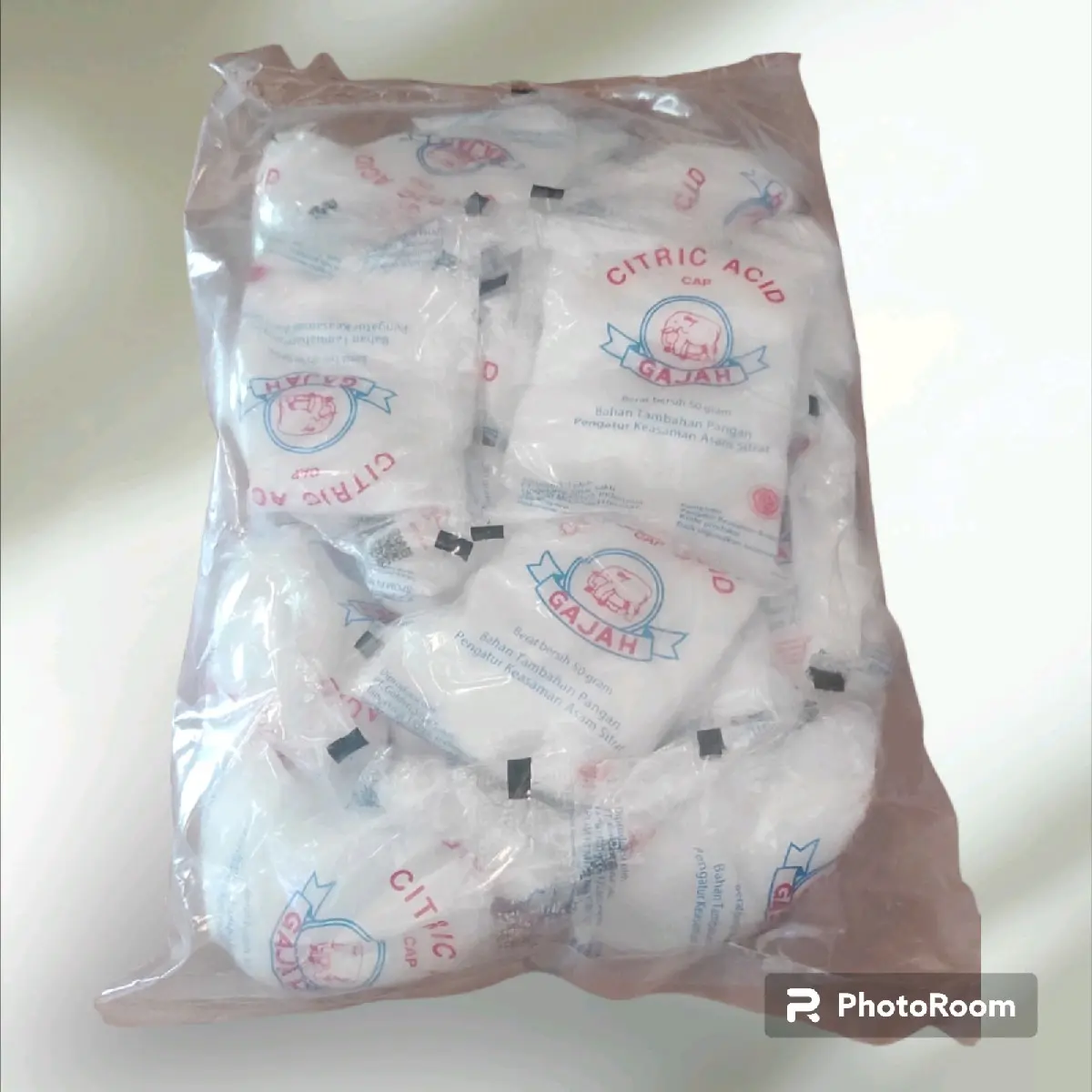 20pcs Citrun/ Citric Acid Cap Gajah 50gr Pembersih Ramah Lingkungan