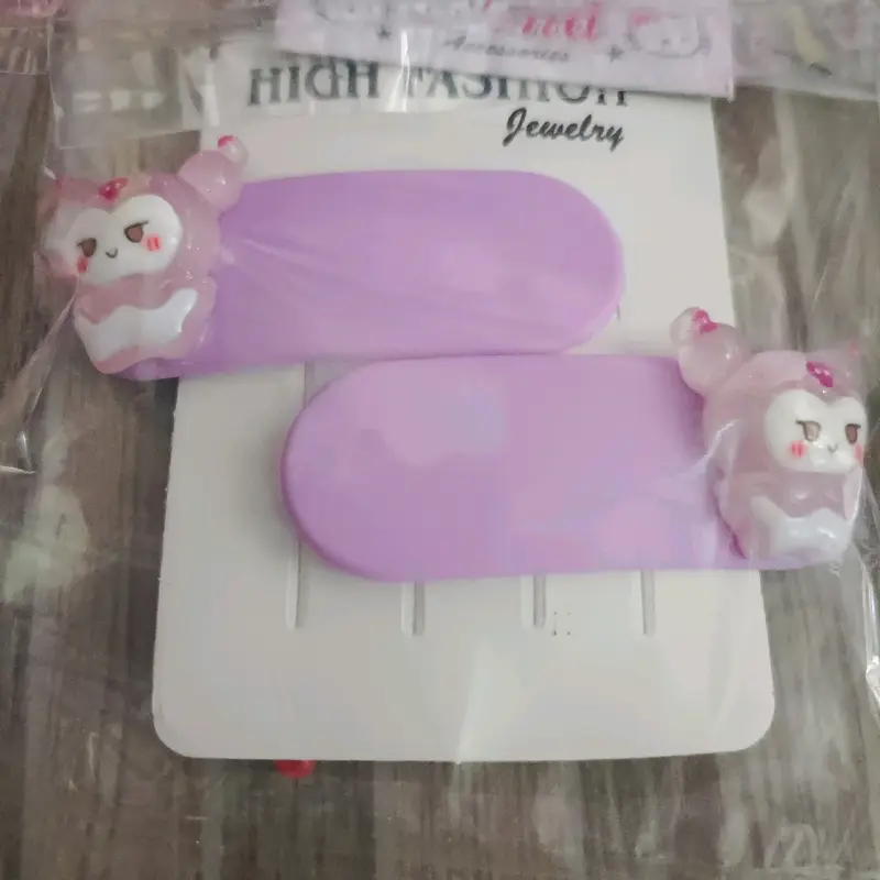 jepit rambut viral anak, jepit korea, jepitunik, souvenir, jepitanlucu grosir, hairclip, jepitanbisa buat jual lagi Penjepit Rambut Karakter Kartun Fashion 0