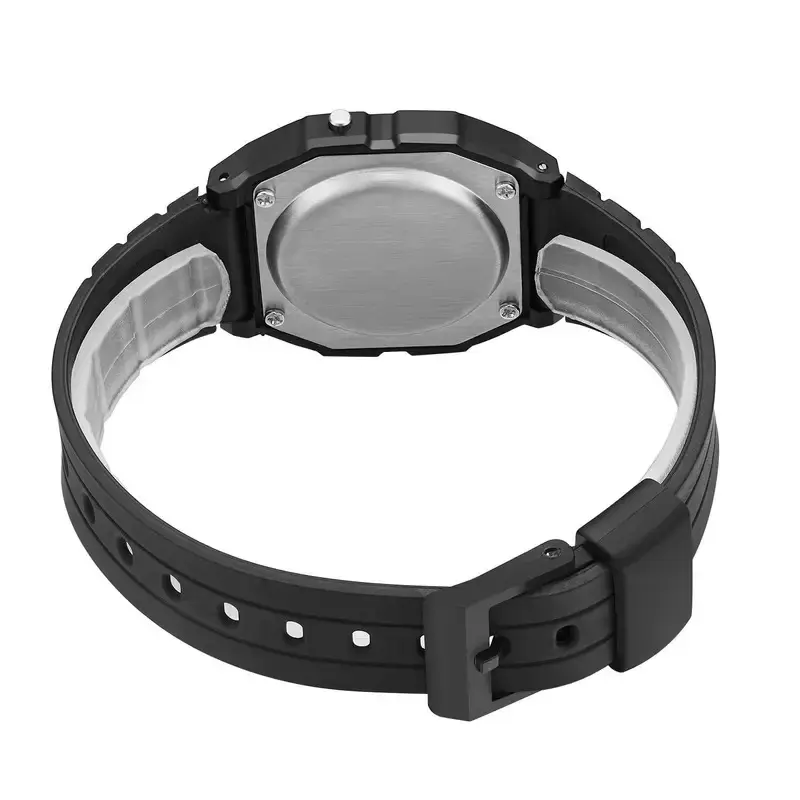 Watch  LED Digital Watches Man Sports Military Wristwatches Vintage Silicone Wristband Electronic Clock Reloj Hombre 5