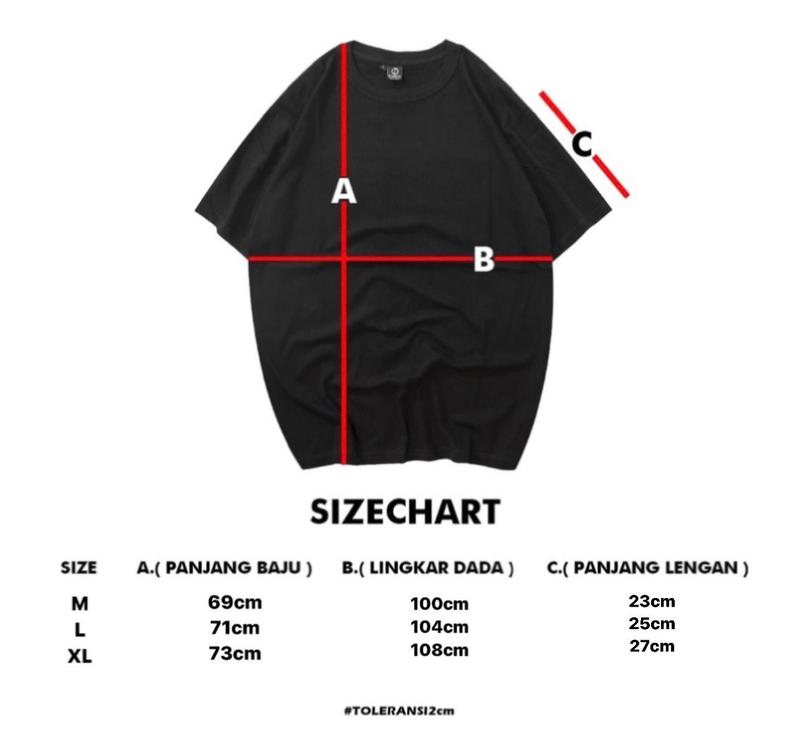 OCEANETIC BAJU KAOS OVERSIZE LENGAN PENDEK PRIA WANITA DSITRO SERENADE COMBED DISTRO SABLON PLASTISOL LEMBUT 4