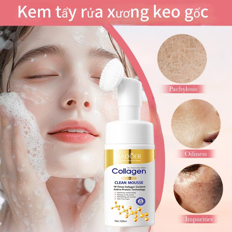 SADOER Mousse cleanses and purifies, moisturizes and hydrates, softens the…