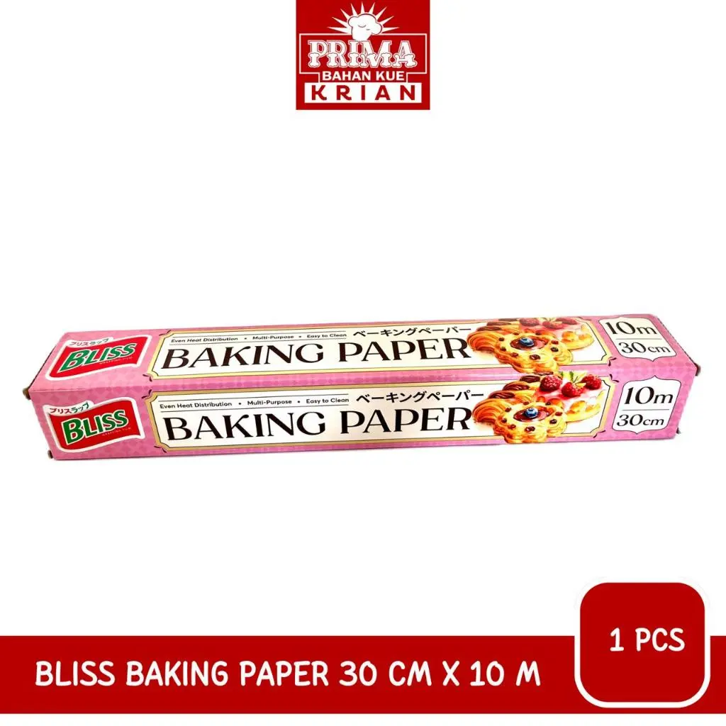 BLISS BAKING PAPER 30 CM X 10 M/ BAKING PAPER/ KERTAS ROTI - Shop ...
