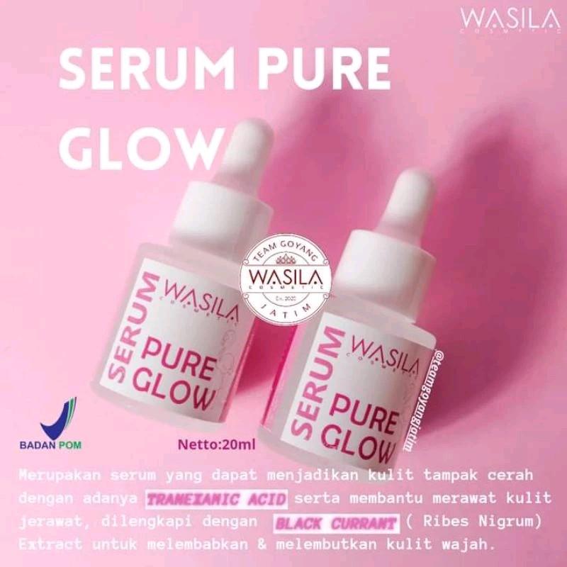 serum pure glow new series wasila cosmetic 0