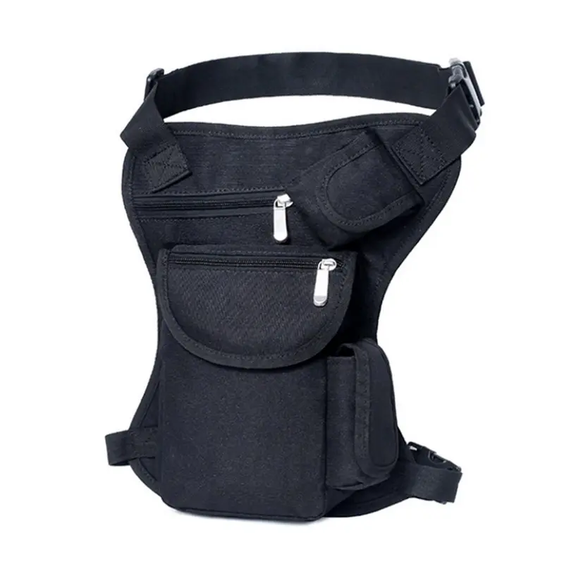Outdoor Tactical Multifunctional Leg & Waist Bag, Adjustable Zipper Sports Fanny Pack for Outdoor Cycling Hiking, Unisex Sports Bag 0