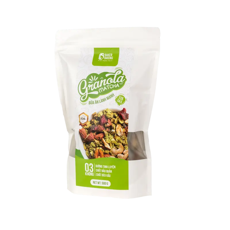 Granola hạt ngũ cốc Baker Baking, không đường healthy, eatclean 4