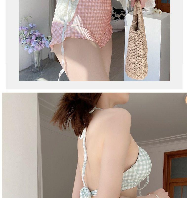 Product Introduction of Áo Tắm, Bộ Hai Mảnh, Dành Cho Bé Gái Và Phụ Nữ, Phong Cách Mùa Hè, Bikini Kẻ Sọc Ngọt Ngào Và Tự Nhiên, Bikini, Gợi Cảm, Thích Hợp Cho Mùa Xuân, Phong Cách Bồn Tắm Mùa Hè Pháp Sport 5