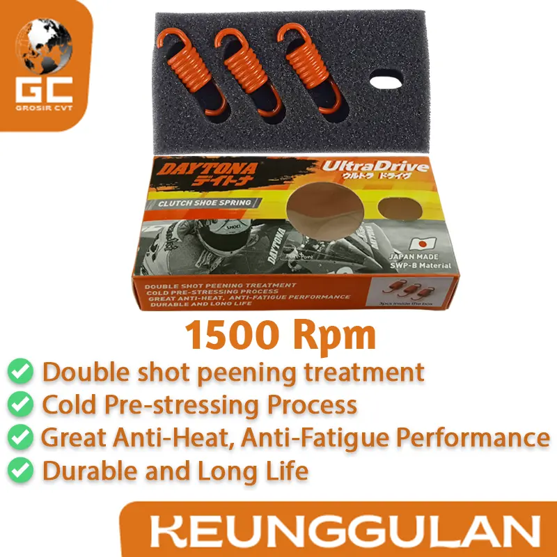 Daytona Per Sentrik Kampas Ganda Kopling Vario Beat PCX Scoopy Genio Deluxe Fi ESP 110 125 150 160 1500 RPM 4954 4956 4958 1