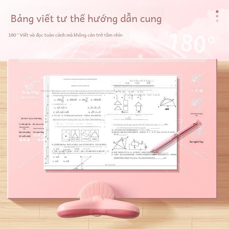 Bộ Chỉnh Sửa Tư Thế Ngồi, Dành Cho Trẻ Em, Cải Thiện Ngã Cột Sống Cổ, Giá Đỡ Có Thể Điều Chỉnh Thích Hợp Cho Bảng Viết Học Sinh, Có Thể Điều Chỉnh Để Ngăn Ngừa Cận Thị Khi Đọc Sách 3