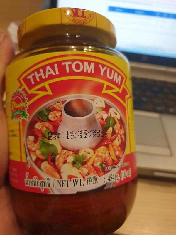 Gia vị nấu Lẩu Thái Tom Yum _ lọ 454g nhập khẩu Thái Lan
