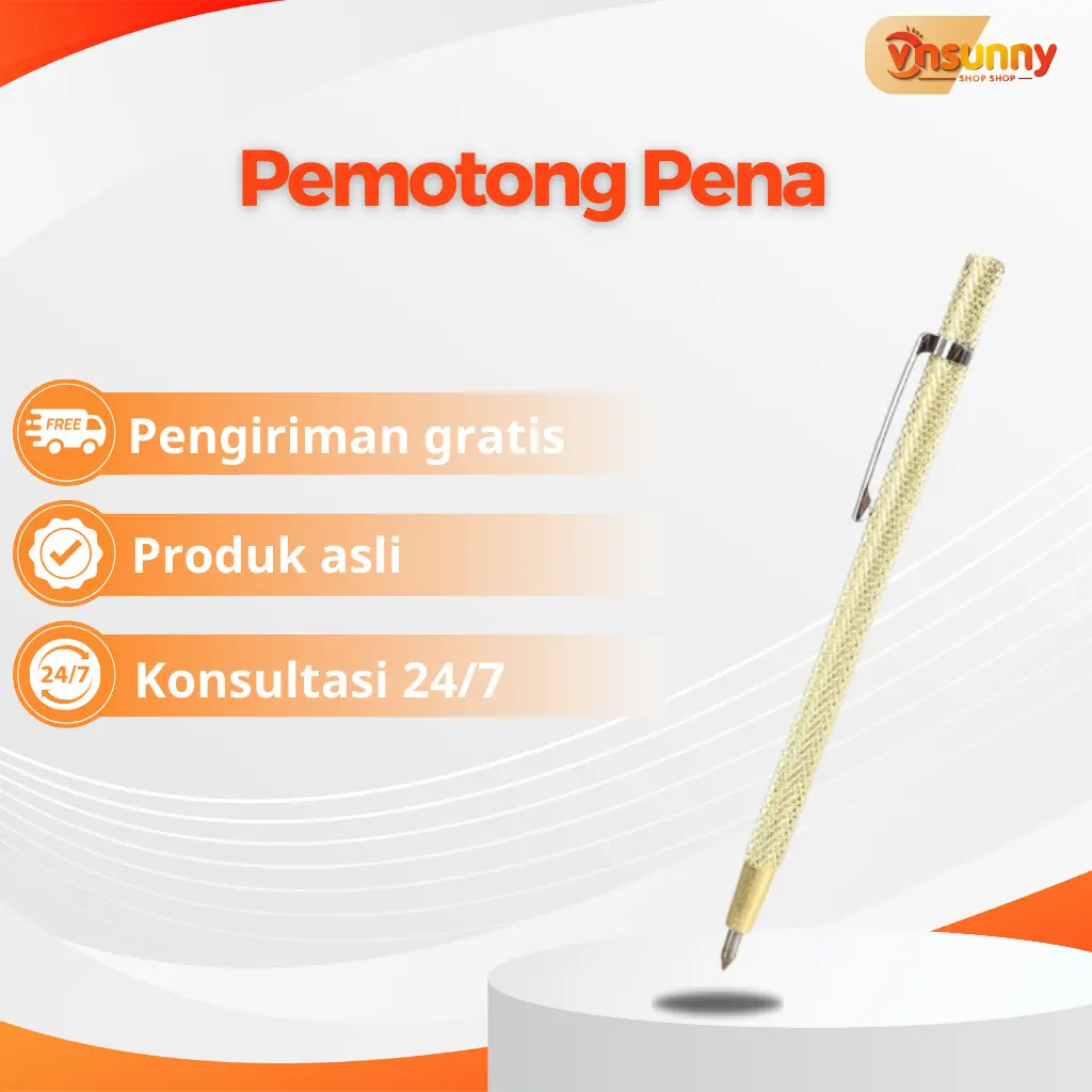PEN Pemotong / Ukir Segala Jenis Keramik Ubin Nat Kaca Stainless Metal - New