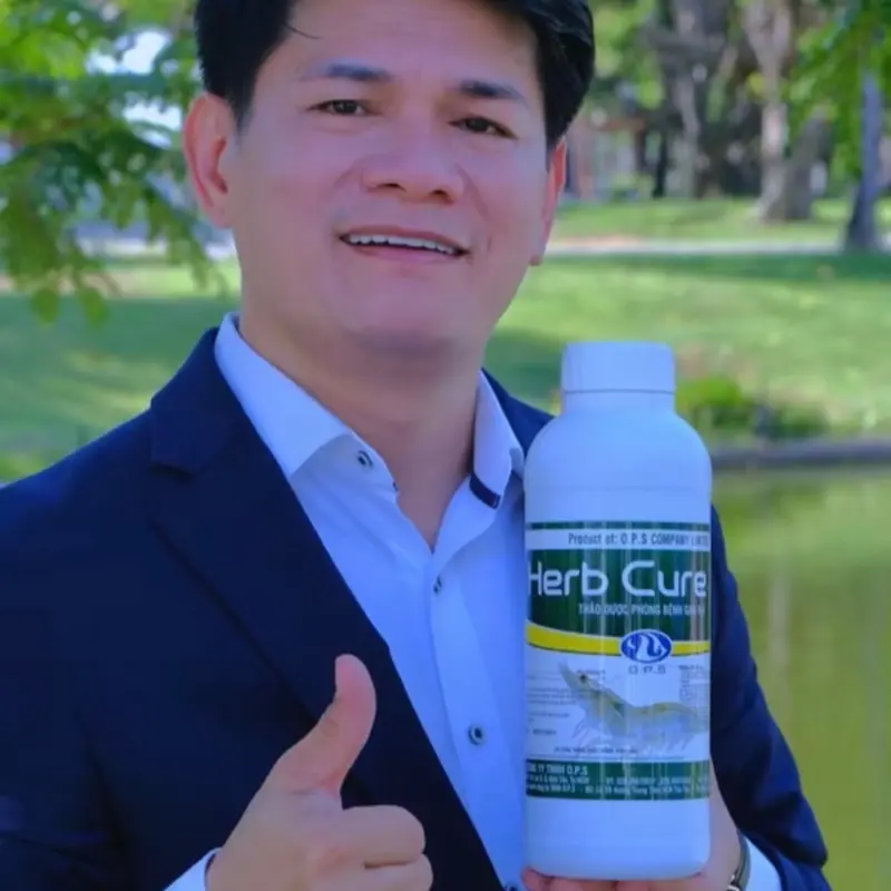 (KM 3+1) HERB CURE OPS - Hỗ trợ phòng ngừa các bệnh gan tuỵ trên tôm 3