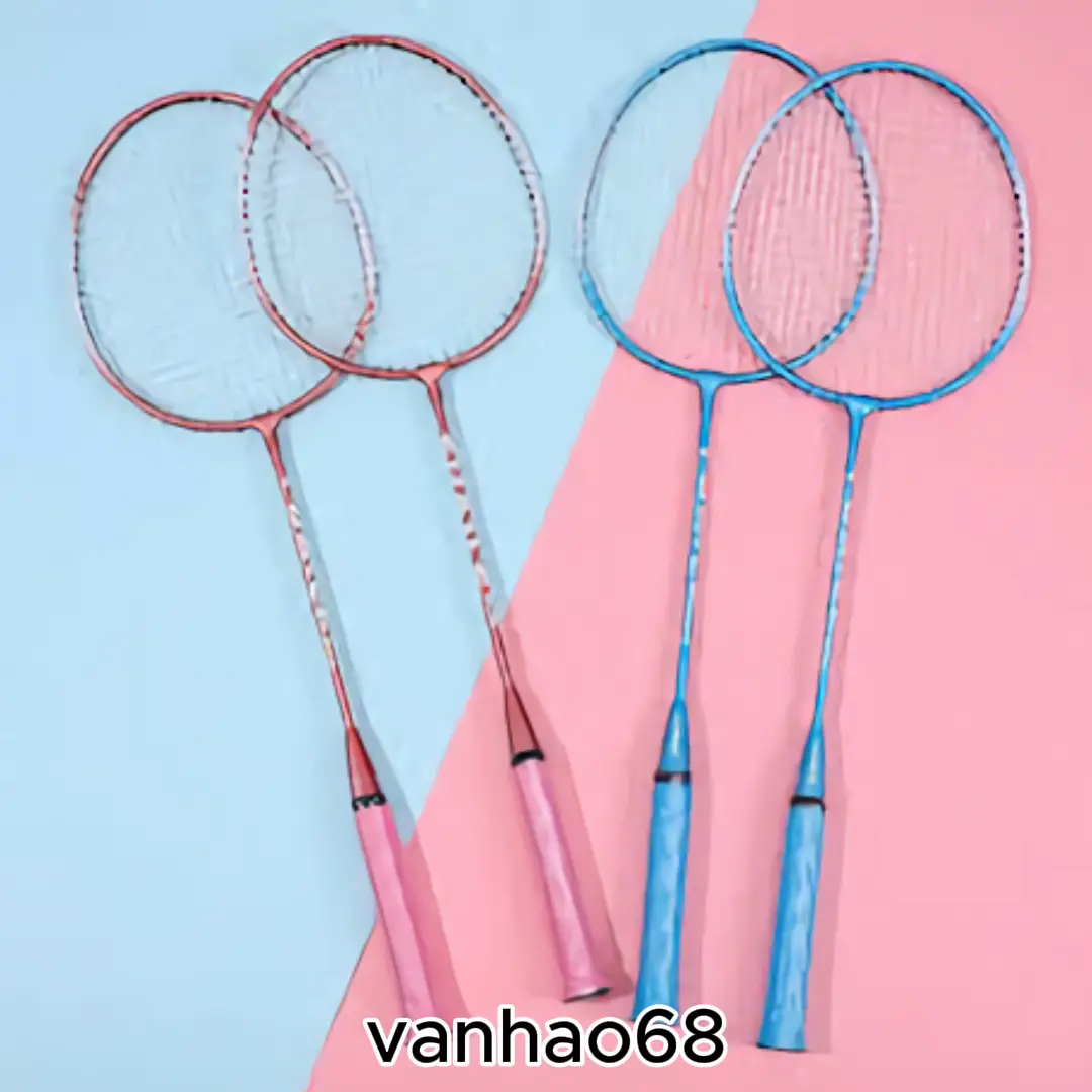 Vợt cầu lông (02 chiếc) cầu lông tặng 3 quả cầu nhựa hàng chất lượng, bảo hành 12 tháng.# Cán Vợt.# Sport,#xuhuong,#yeuthich,#vợt cầu lông,#hottrend,#pickleball,#Cacbon pickleball quan can vợt  pick  vỡ  lõi cây  vợt  đỏ