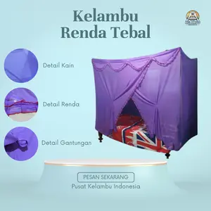NEW Kelambu Anti Nyamuk Berkualitas – Jaring Tebal, Nyaman, Cocok untuk Semua Kasur TERLARIS