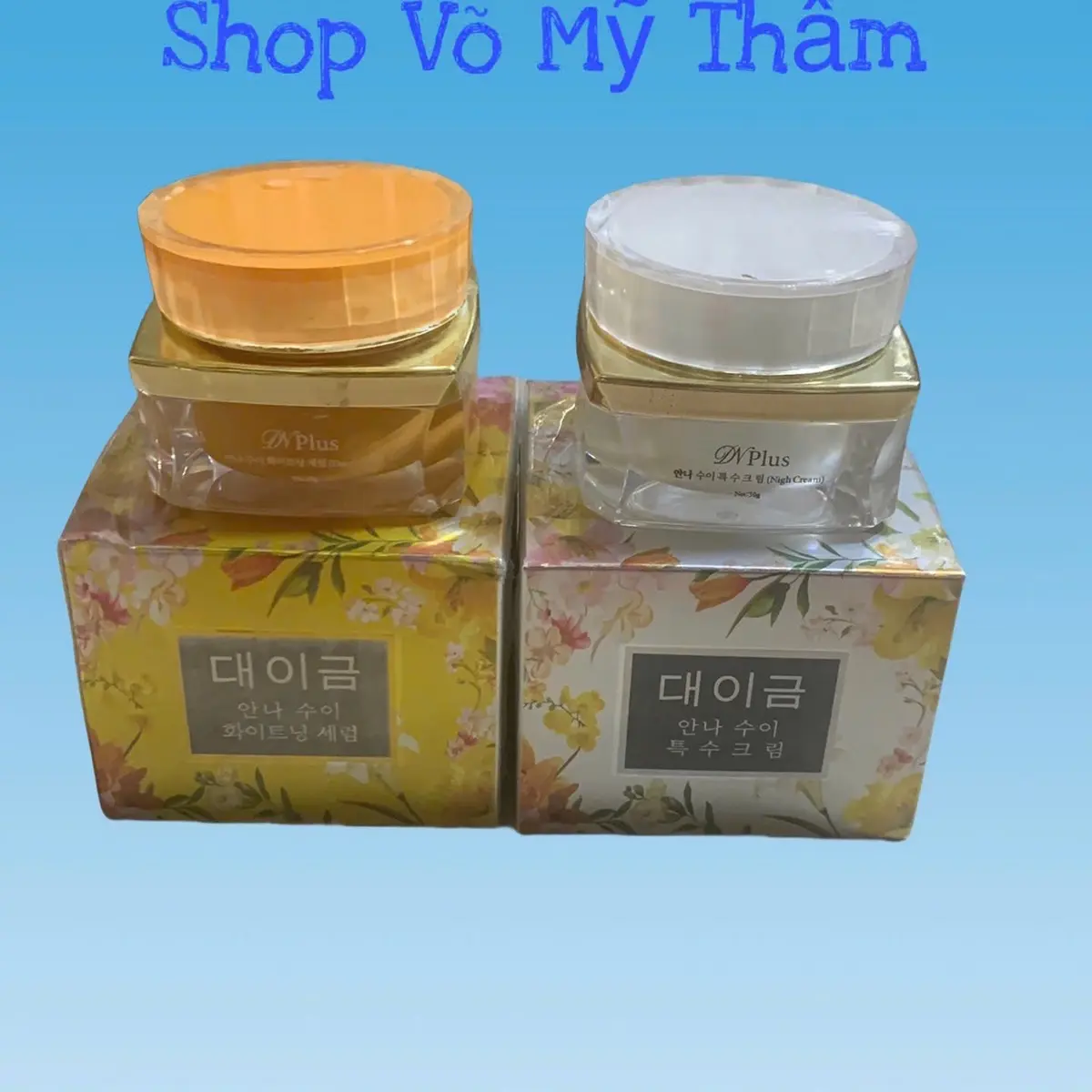 1 cặp Kem dưỡng da  DEmejine plus Hàn Quốc 30g KEM NGÀY VÀ KEM ĐÊM