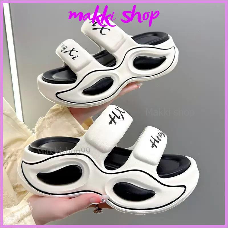 Hàng L1 Dép độn đế 2 quai bánh mì cao 6cm hàng qccc dép nữ chất eva siêu nhẹ hot trend